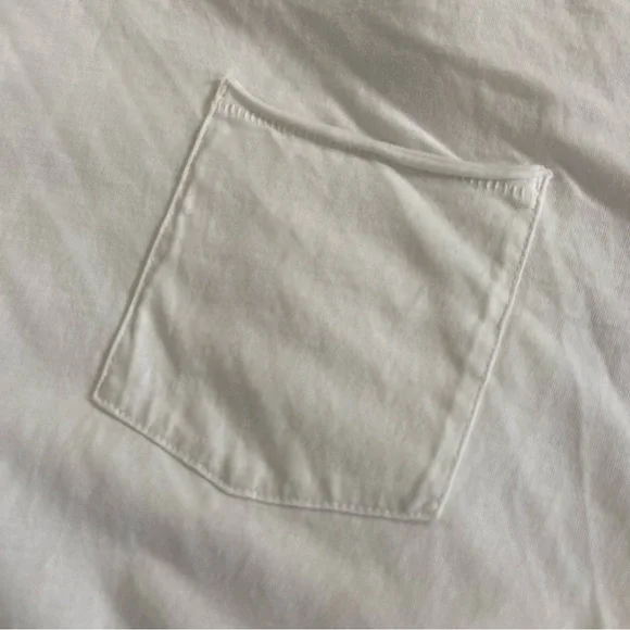 Rag & Bone Miles Cotton Lightweight White Short Sleeved Jersey T-Shirt Sz L - Picture 14 of 14